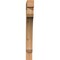 Ekena Millwork Legacy Block Smooth Bracket, Western Red Cedar, 3 1/2"W x 24"D x 32"H BKT04X24X32LEC05SWR - alternate 3